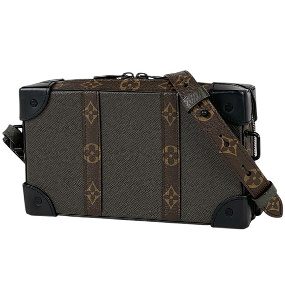 Louis Vuitton Taiga Soft Trunk Wallet Shoulder Bag Brown - Picture 1 of 8